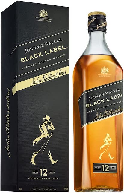 Johnnie Walker Black Label, whisky escocés blended 12 años